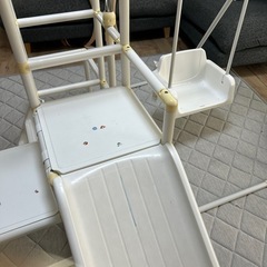 子供遊具　ジャングル滑り台ブランコの画像