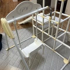 子供遊具　ジャングル滑り台ブランコの画像