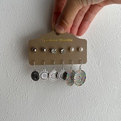 レディース　ピアス　6点セット　ボヘミアン　ヴィンテージ　おしゃれの画像