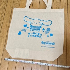 シナモン　しながわ　コラボエコバッグの画像