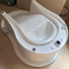 永和 新生児用ベビーバス グレーの画像