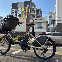 中古ブリヂストンビッケ電動アシスト自転車　8.7Ah 大阪