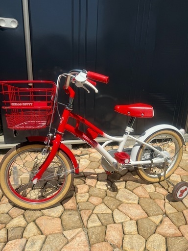 ［取引先決定］ハローキティ子供自転車　16インチ