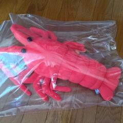 大きな伊勢海老ぬいぐるみ　41cm