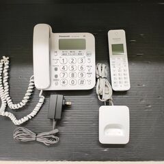 コードレス電話機　Panasonic　パナソニック　VE-GD2...