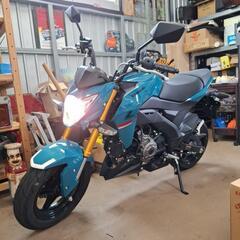 カワサキZ125　走行167キロ　ほとんど新車です。