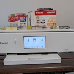 キャノンプリンター　TS8230　新品インク６本付