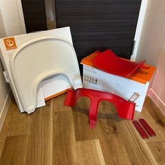 【お譲り先決定済み】Stokke ストッケ　トレイ&ベビーセット 