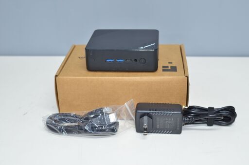 中古良品 MINISFORUM UN100P Mini PC Windows 11 Pro ミニコンピュータ Processor-N100 メモリ16GB SSD512GB Windows11 無線内蔵