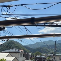 単品売りもOK 物干し竿　三本