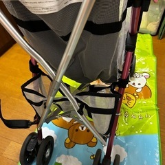 取り扱い説明書付  B型ベビーカーの画像