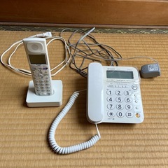 ＳＨＡＲＰの電話器　説明書付き