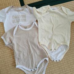 Calvin Klein　ロンパース　70センチ　3枚セット　半袖