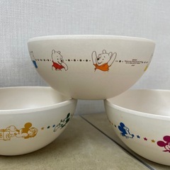 ディズニー器3セットの画像