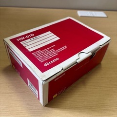 Z高422  未使用 美品 docomo キッズ携帯 HW-01D イエロー （Y） 黄色 ドコモ キッズケータ 携帯電話 ガラケー キッズケータイの画像