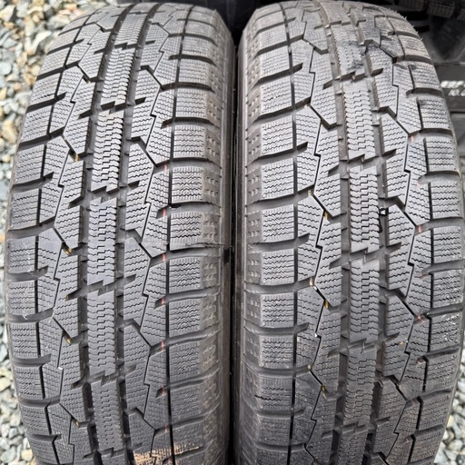 175/65R15 TOYO TOYO GARIT GIZ スタッドレスアルミホイールセット 4本 溝有 バリ山 美品 15×5.5J 4H PCD100 ＋50 アクア ヤリス フィット