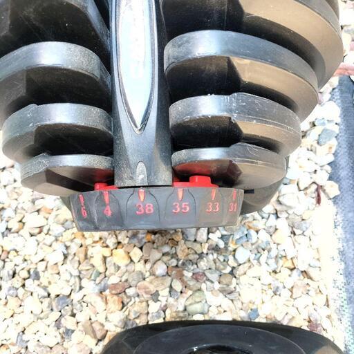 総額6万●可変式ダンベル38kg ×2個 ＆ トレーニングベンチ 2.jpg