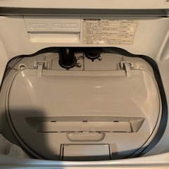 SHARP タテ型洗濯乾燥機 ES-TX5D-S の画像