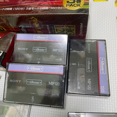 ビデオテープカセットテープ8ミリビデオカセット MD すべて未使用未開封ですの画像