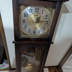 特大 シチズン 柱時計 掛け時計 CITIZEN アンティーク風 振り子時計