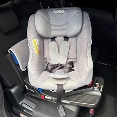 Aprica(アップリカ) チャイルドシート クルリラAD  ISOFIX・シートベルト固定両対応  0か月~4歳頃まで 回転式 の画像