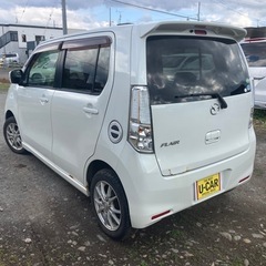 格安コミコミ価格22万 車検9.7 軽自動車 北海道札幌H25 フレアカスタムターボ 4WDの画像