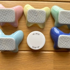 再値下‼️《未使用》蝶型豆皿５個セット 箸置き アクセサリー置きの画像