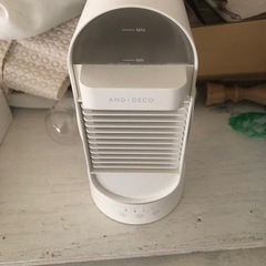 空気入れ電動ミル扇風機の画像