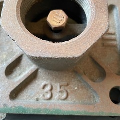 未使用 保管品 井戸用 手押しポンプ バルブ 玉下 の画像
