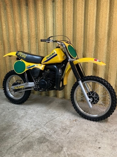 スズキRM250ー7型、1981年空冷最終モデル