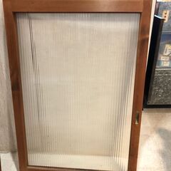  ■14274■愛知発！引取限定■昭和レトロ アンティーク ガラス 引き戸 4枚 扉 建具 型板ガラス 模様入りガラス 古民家 古民具の画像