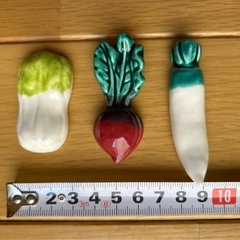 【21土まで】値下‼️《未使用セット》野菜型 箸置き