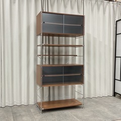 KF-7【新入荷　リサイクル品】無印良品　ステンレス　ウォールナ...