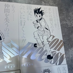冨樫義博展 A4ポスター3枚セット ゴン クラピカ ヒソカの画像