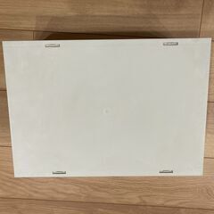 無印良品 ポリプロピレン 小物収納ケース 大 ホワイトグレー の画像