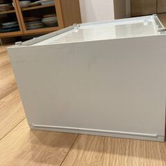 無印良品 ポリプロピレン 小物収納ケース 大 ホワイトグレー の画像