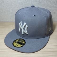 New Era ニューエラ ヤンキース キャップ グレー帽子 7...