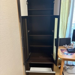 【値下げ・美品】テレビボードの一部だった棚の画像