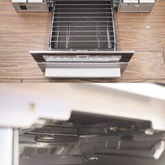 状態良好 タカラスタンダード ビルトイン ガスコンロ T33V-60 2014年製 都市ガス12A/13A 3口 有水片面焼グリル Siセンサー HPの画像
