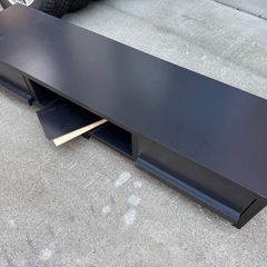 テレビ台　ローボード　ブラック