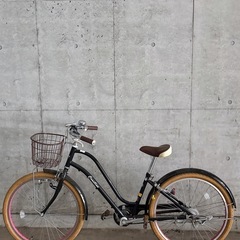 コーストラインシティ 24インチ オートライト シティサイクル ママチャリ 自転車の画像