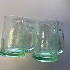 SUNTORYサントリー　HOP'S スーパーホップス　ビアジョッキ　昭和レトロの画像