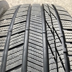 海外製冬タイヤ中古 235/50R18 4本 バリ山 アルファードレクサスLSエルグランドフーガデリカD5などにの画像