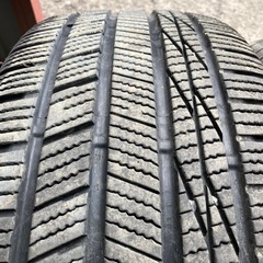 海外製冬タイヤ中古 235/50R18 4本 バリ山 アルファードレクサスLSエルグランドフーガデリカD5などにの画像