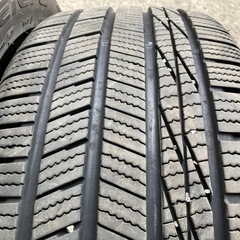 海外製冬タイヤ中古 235/50R18 4本 バリ山 アルファードレクサスLSエルグランドフーガデリカD5などにの画像
