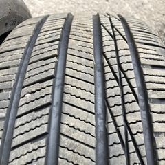 海外製冬タイヤ中古 235/50R18 4本 バリ山 アルファードレクサスLSエルグランドフーガデリカD5などにの画像