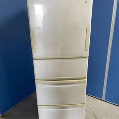 【無料】SHARP 4ドア冷蔵庫 SJ-WL37M-H 2007...