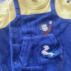 ロンパース　子供服　ベビー服　ベビースタイセット　よだれかけの画像