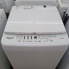 ★ジモティ割あり★ Hisense 洗濯機 5.5kg 19年製...