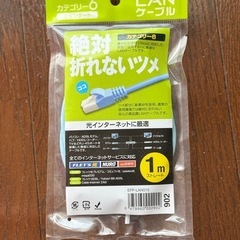 新品LANケーブル絶対折れないツメ
